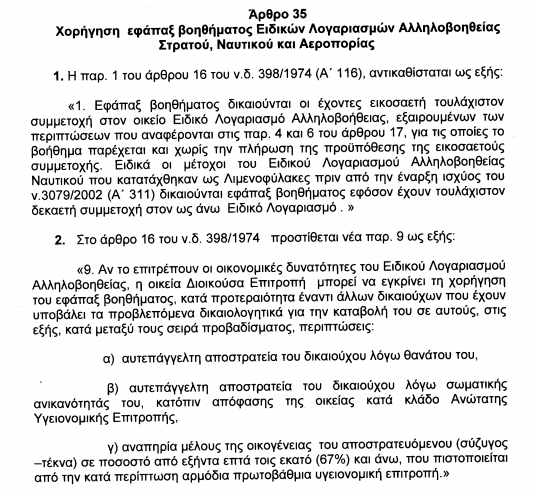 Ρύθμιση θεμάτων αρμοδιότητας Υπουργείου Εθνικής Άμυνας