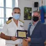 Διοικητής της 4ης ΠΕ.ΔΙ.Λ.Σ. Αρχιπλοίαρχος Λ.Σ. Κανάκης Χρήστος