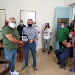 Με τον Πρόεδρο της ΕΠΛΣ Νοτίου Πελοποννήσου Καμβύση Σαράντο