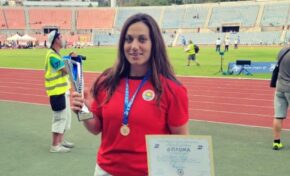 Η πρωταθλήτρια δισκοβολίας Κ/στης ΛΣ Χρυσούλα Αναγνωστοπούλου συνεχίζει τις διακρίσεις