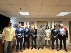 Με τον Υφυπουργό Ναυτιλίας & Νησιωτικής Πολιτικής Στέφανο Γκίκα